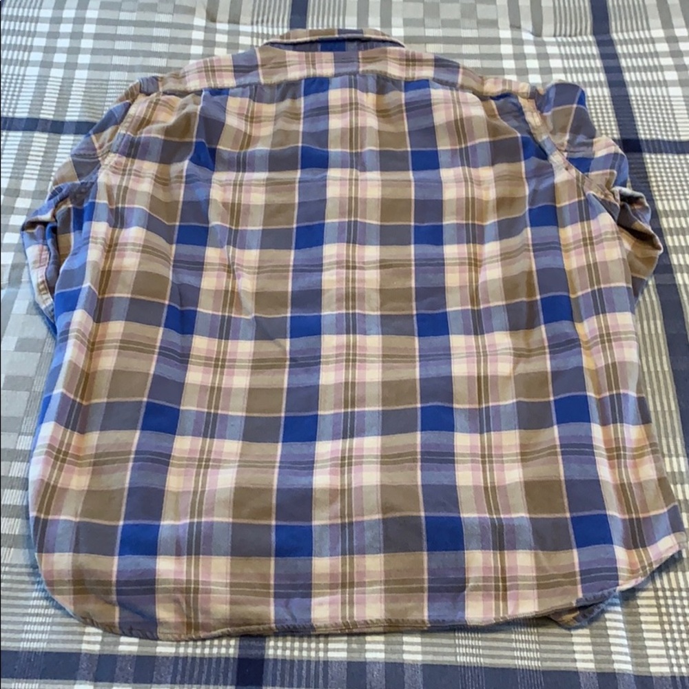 J. Crew Heavyweight Flannel XL - Picture 2 of 3